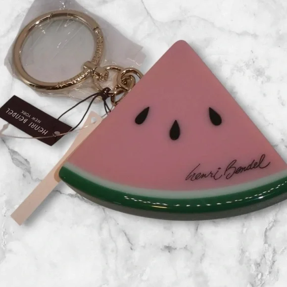 Henri Bendel NWT Watermelon Keychain - Picture 2 of 4